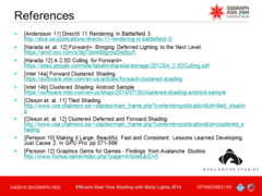 Slide: Practical Clustered References